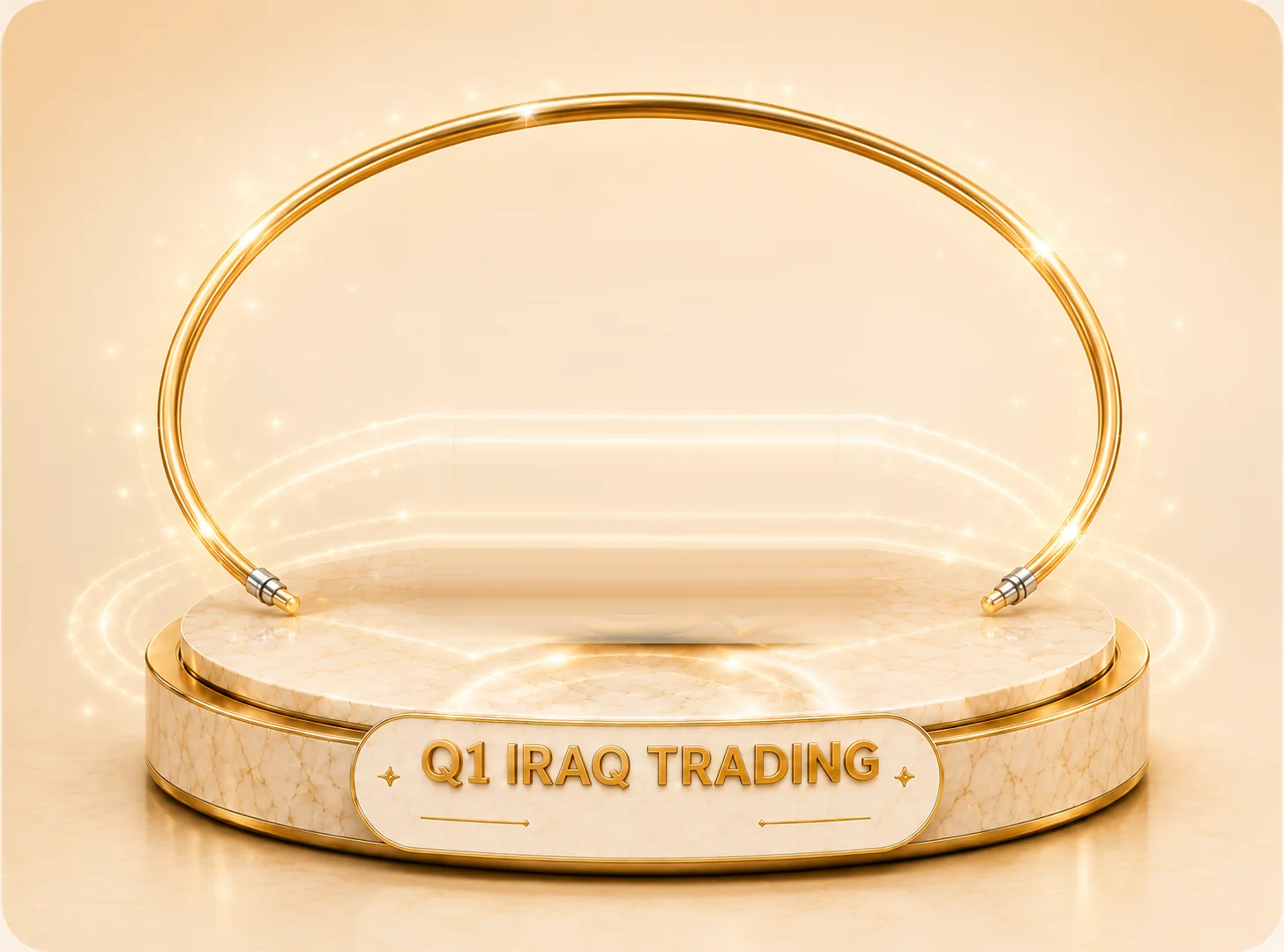 Q1 Iraq Trading display stage